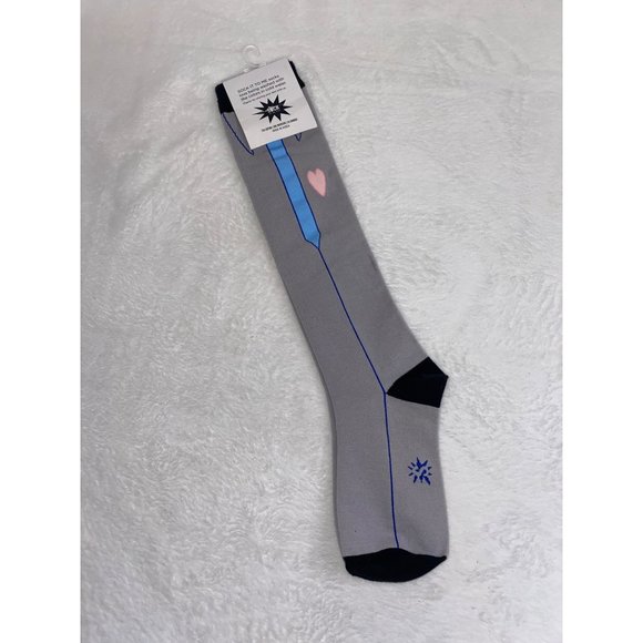 NWT SOCK IT TO ME BUSINESS OFFICE CASUAL KNEE HIGH SOCKS ROLLER DERBY - Picture 4 of 6